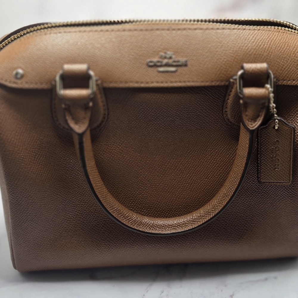 Coach Brown Leather Satchel
